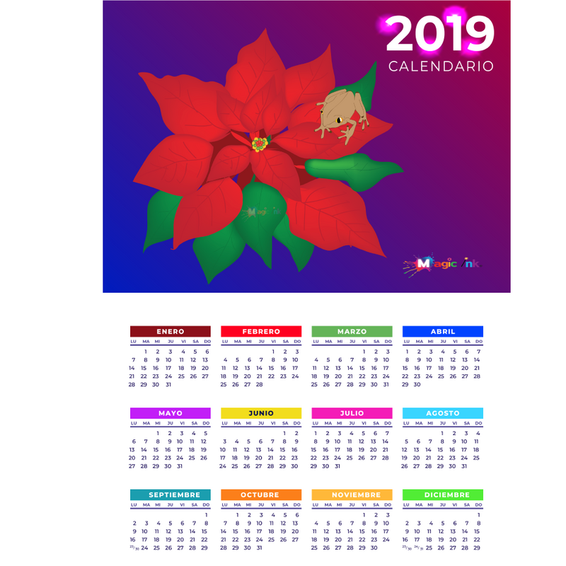 Arte Digital para Calendarios